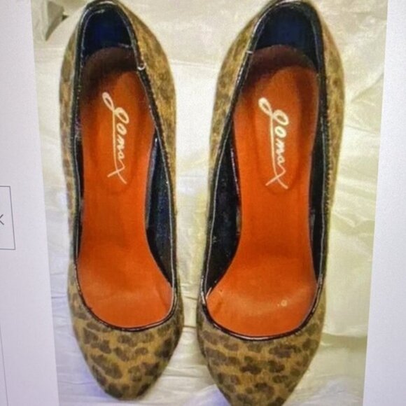 Gomax Pony Hair Leopard Pumps ashland 7 - Picture 5 of 5